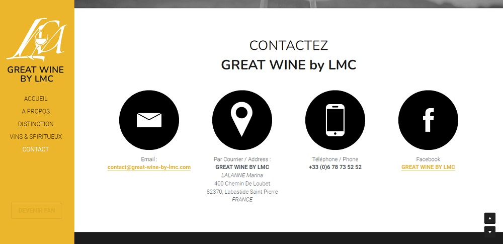 null Contact Great Wine By LMC